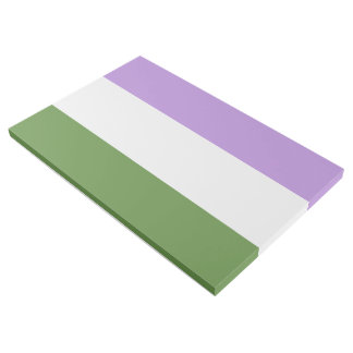 Genderqueer Pride Flag Gallery Wrap