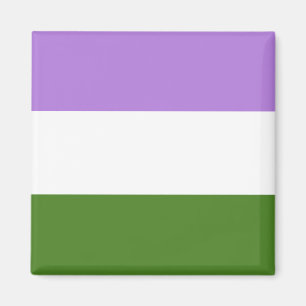 Genderqueer Pride Flag Magnet