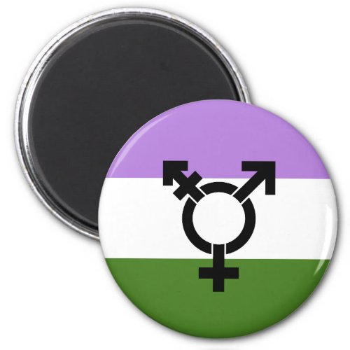 Genderqueer Pride Flag Magnet