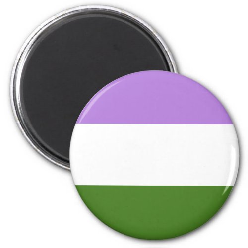 Genderqueer Pride Flag Magnet