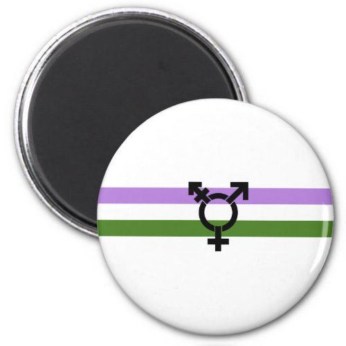 Genderqueer Pride Flag Magnet