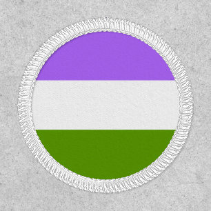 Genderqueer Pride Flag Patch