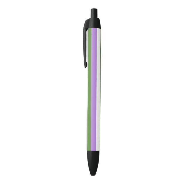 Genderqueer Pride Flag Pen (Top (Vertical))
