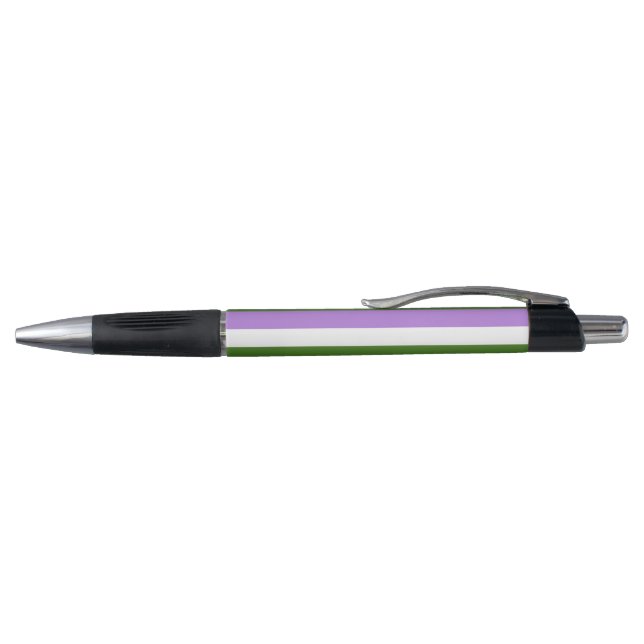 Genderqueer Pride Flag Pen (Top)