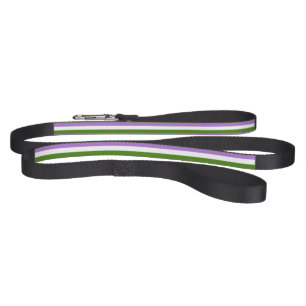 Genderqueer Pride flag Pet Leash