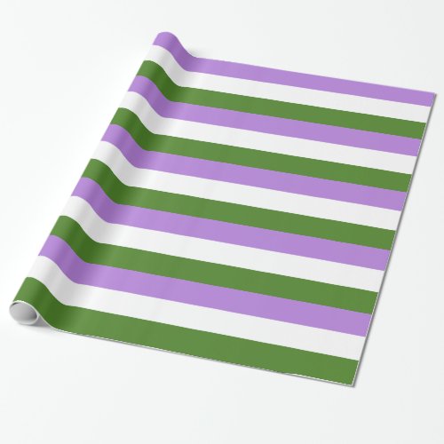 Genderqueer Pride Flag Wrapping Paper
