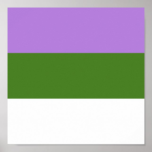 GENDERQUEER PRIDE POSTER (Front)