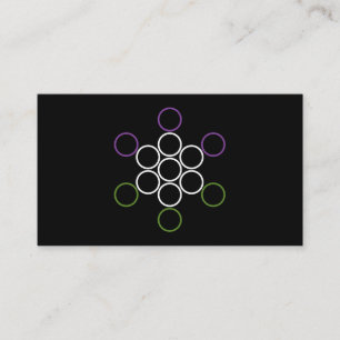 genderQueer sacred circles Business Card