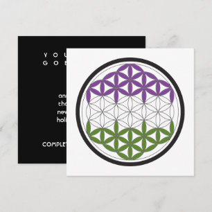 genderQueer sacred geometry Invitation