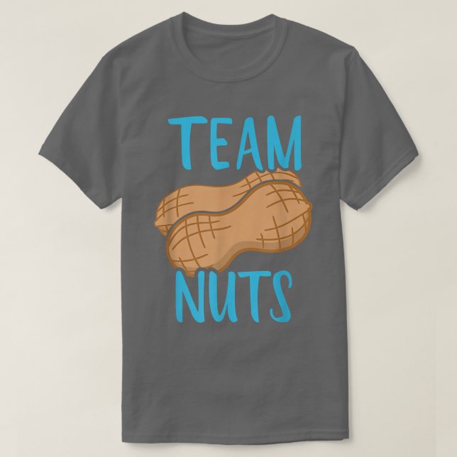 GenderRevealTeam Nuts Boy Matching Family Baby Par T-Shirt (Design Front)