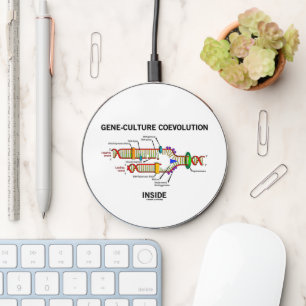 Gene-Culture Coevolution Inside DNA Replication Wireless Charger