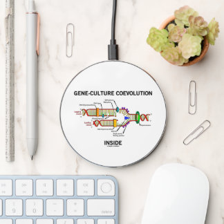 Gene-Culture Coevolution Inside DNA Replication Wireless Charger