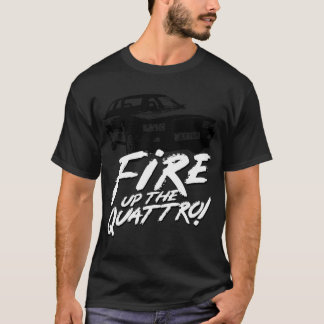 Gene Hunt - Fire up the Quattro T-Shirt