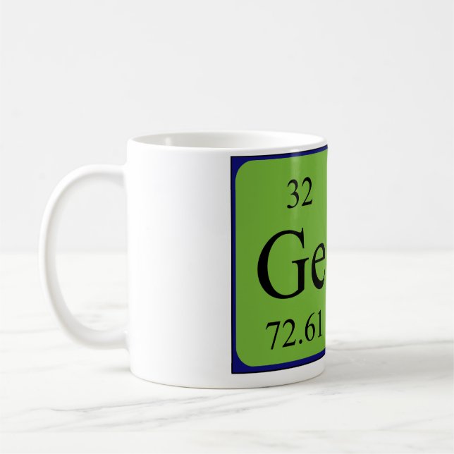 Gene periodic table name mug (Left)
