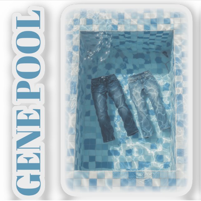 GENE POOL STICKER (Front)