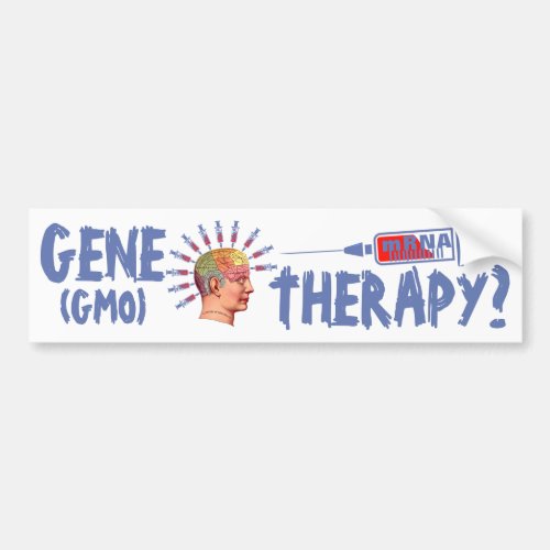 Gene Therapy Bumper Sticker