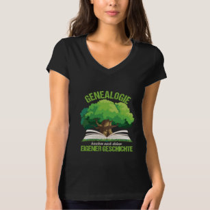 Genealogie Genealogy Family Tree Historian Gift T-Shirt