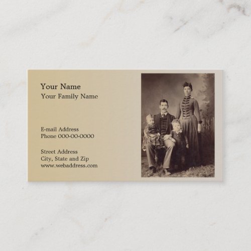 Genealogist Business Card