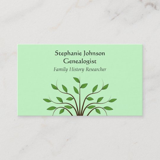 genealogist genealogy tree custom business card 2 zazzle com genealogy business cards