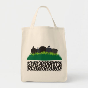 Genealogists Playground Tote Bag