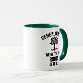 Genealogists - We Get To The Roots Of It All Mug (Front Right)