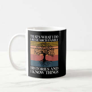 Genealogy Ancestry Dna Genealogist Family Tree Mak Coffee Mug