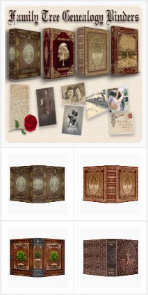 Genealogy and Family Tree Record Books