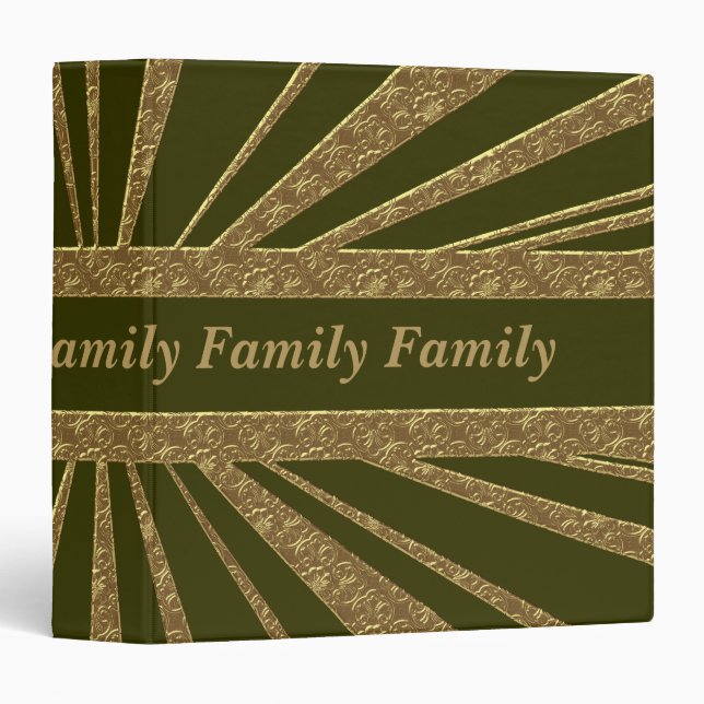 Genealogy Binder (Front/Spine)