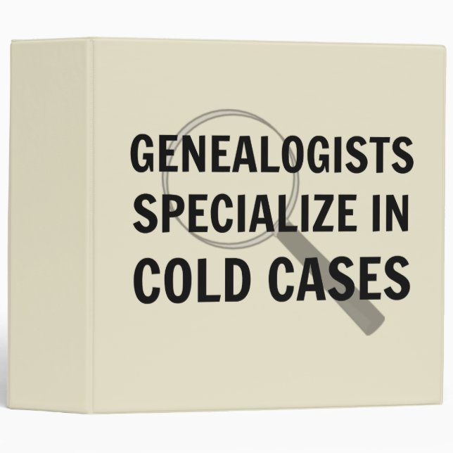 Genealogy Binder (Front/Spine)
