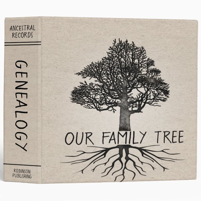 Genealogy BInder (Front/Spine)