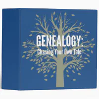 Custom Genealogy Record Book Binder