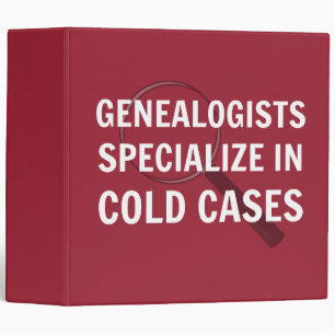 Genealogy Binder (Red)