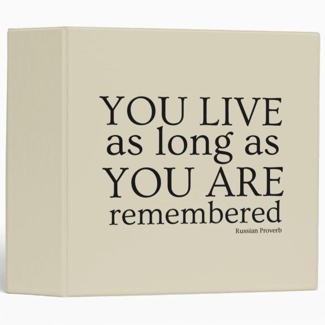 Genealogy Binder (Taupe) (Front/Spine)