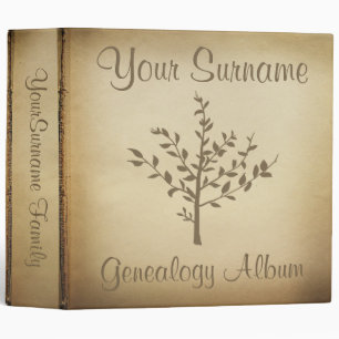 Genealogy binders