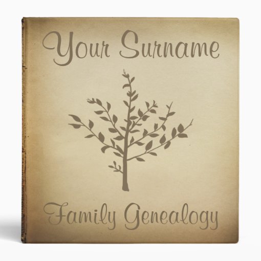 Genealogy Binders Zazzle