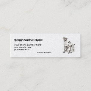 Genealogy Business Card,... Mini Business Card