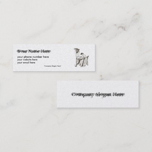Genealogy Business Card,... Mini Business Card | Zazzle