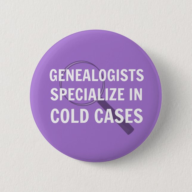 Genealogy Button (Purple) (Front)