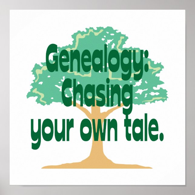 Genealogy: Chasing Your Own Tale Poster (Front)