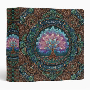 Genealogy Family Tree 3 Ring Binder