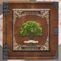 Genealogy Family Tree 3 Ring Binder