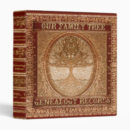 Genealogy Family Tree Binder