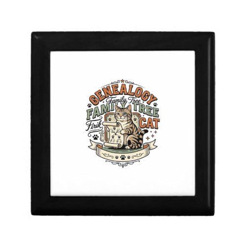 Genealogy Family Tree Cat Genealogy Family Tree Ca Gift Box
