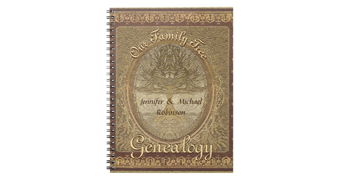 Family Tree Record Book Genealogy Organiser Notebook Ancestry