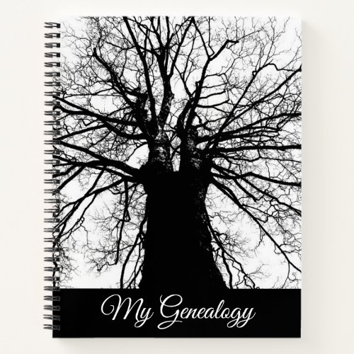 Genealogy Family Tree Spiral Notebook