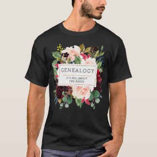 Genealogy Genealogist Gift Ladies Family Tee