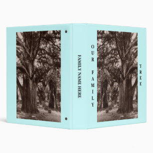 GENEALOGY GENEALOGIST'S FAMILY TREE BINDER YEW