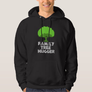 Genealogy History Genealogist Family Tree Hugger Hoodie