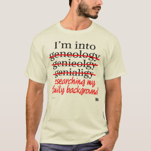 Genealogy Hobbyist tee (men)