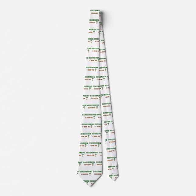 GENEALOGY I Dig It Neck Tie (Front)